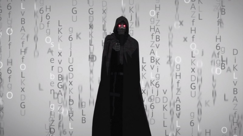 刀剑神域死亡之狙红眼数字壁纸