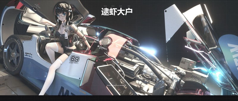 动漫少女国风数字绘壁纸合集