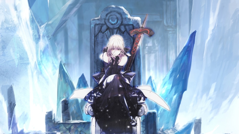 绝美二次元 saber 壁纸合集！2000张高清绝美画面等你挑