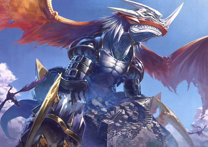 数码宝贝同人创作壁纸分享