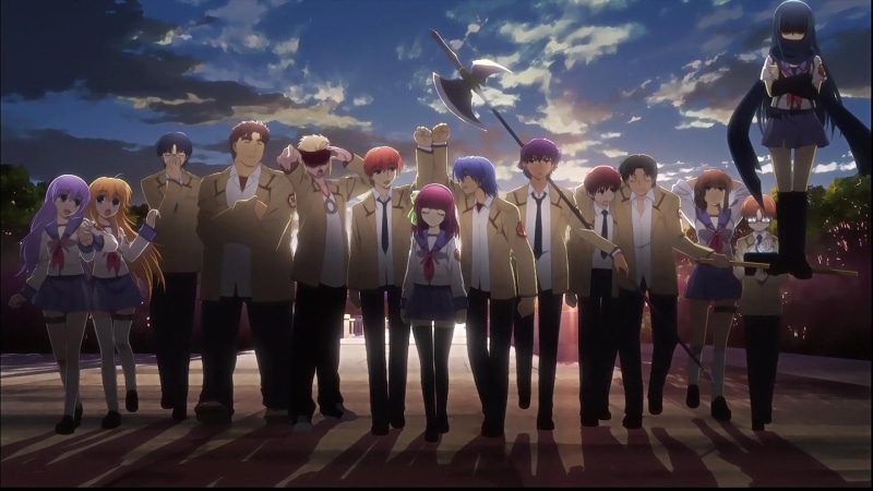 《Angel Beats!》1080P高清壁纸合集 少女们的闲暇时刻