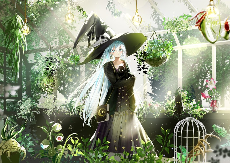 这套二次元美少女数字绘壁纸合集