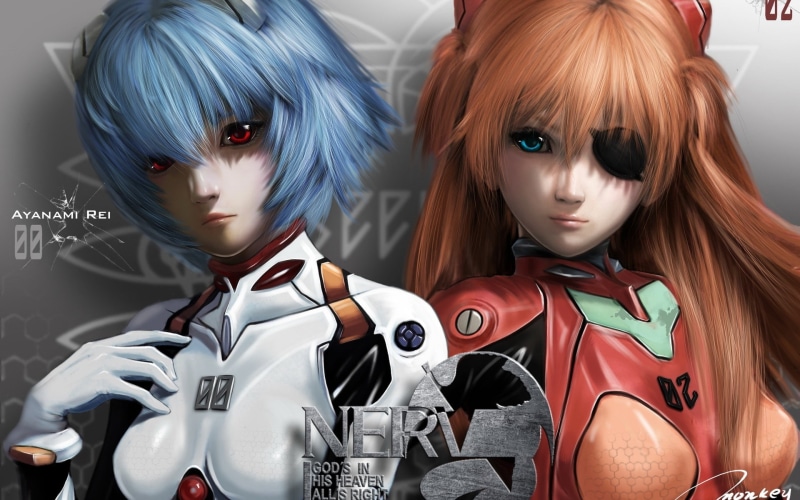 绝绝子！新世纪福音战士绫波丽高清壁纸合集