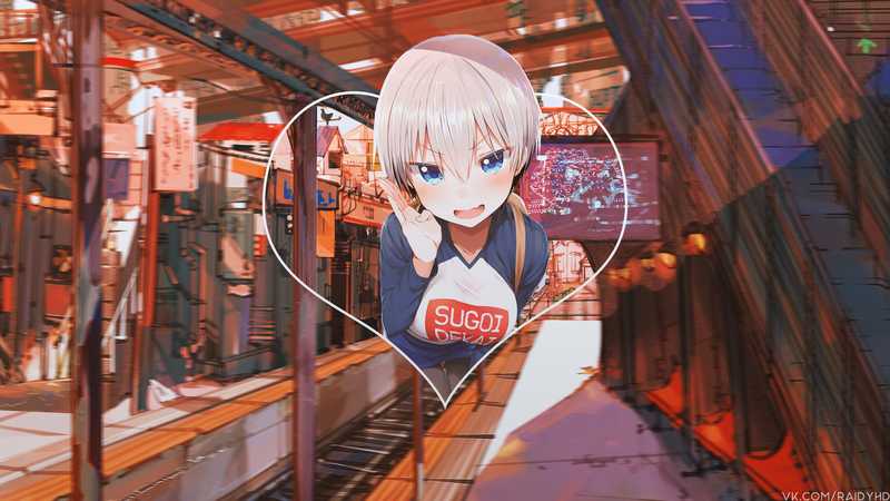 多款动漫少女画中画壁纸