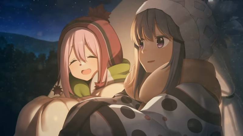 摇曳露营CP粉狂喜！志摩凛和各务原抚子绝美壁纸合集