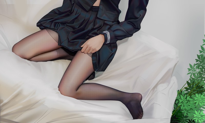 这组二次元少女数字绘壁纸太绝了