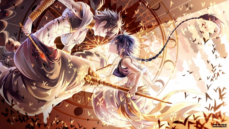 《魔笛MAGI》经典壁纸合集 阿拉丁裘达尔摩尔迦娜高清壁纸