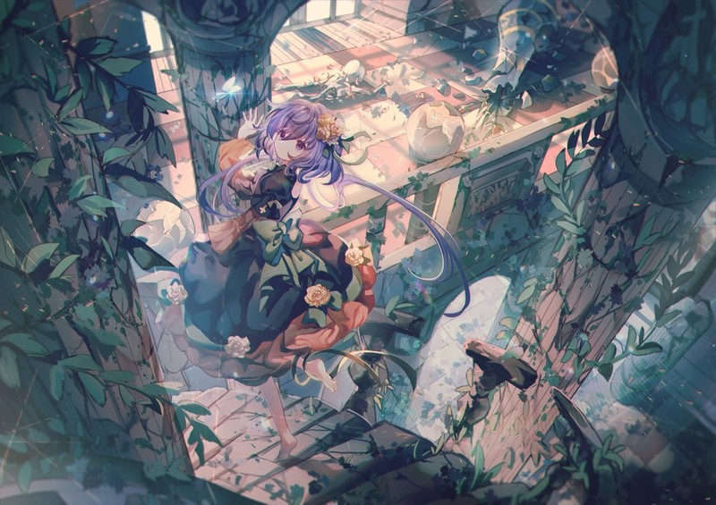 绝美二次元少女壁纸合集 戳进来看氛围感拉满的插画