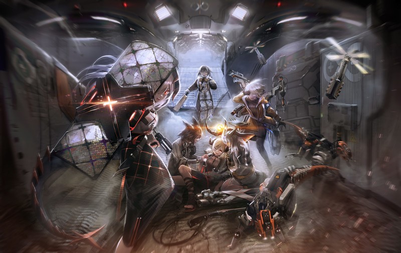 明日方舟干员同人插画壁纸合集