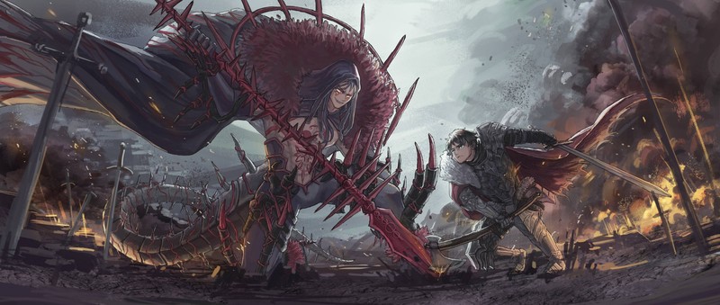 这套超带感的动漫奇幻剑与战士壁纸合集