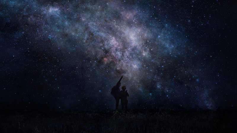 这组壁纸超绝！二次元梦幻星空氛围感拉满