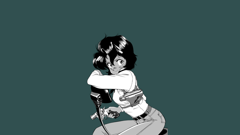 这部硬核少女枪娘壁纸太带感了