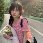 女生头像带花真人ins高级感大图来了，一共10张高清图