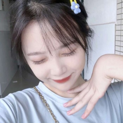 9张超好看的可爱女生真人头像，快存起来