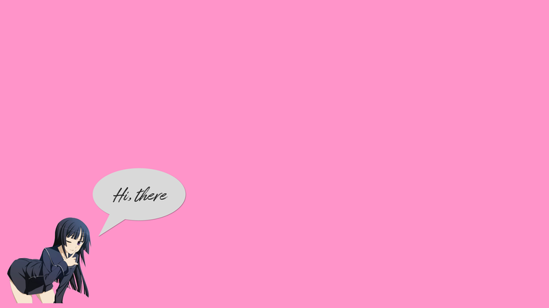 简约风二次元极简壁纸