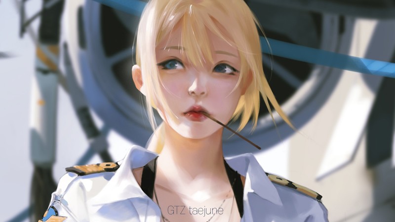 冲这波二次元少女壁纸！高清2D手绘肖像随便挑