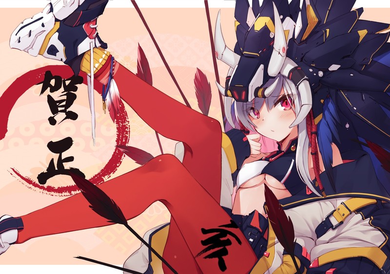 二次元萌妹数字艺术壁纸合集