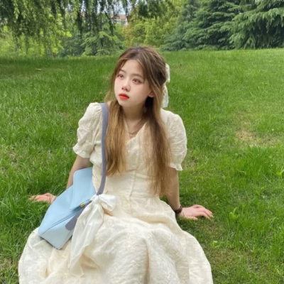20张森系真人女生治愈风仙气头像合集