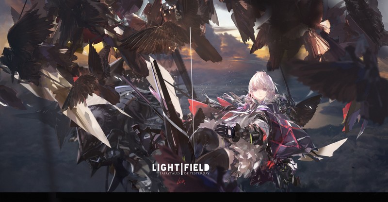 绝美白发二次元少女壁纸合集