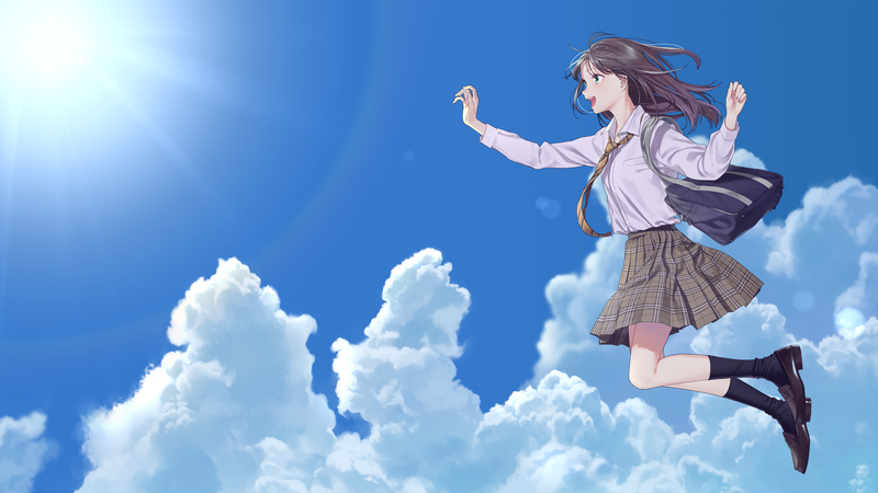 这四张二次元少女壁纸太绝了