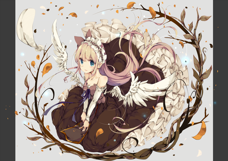 快看！二次元动漫少女手绘壁纸合集
