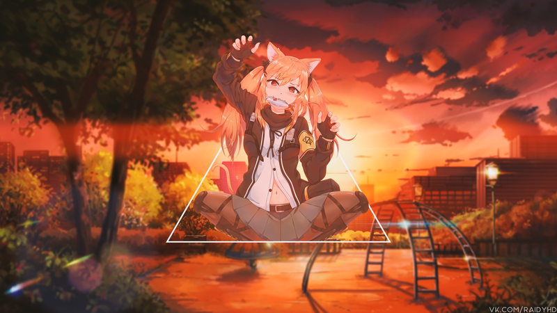 这款画中画壁纸！动漫少女壁纸太绝了