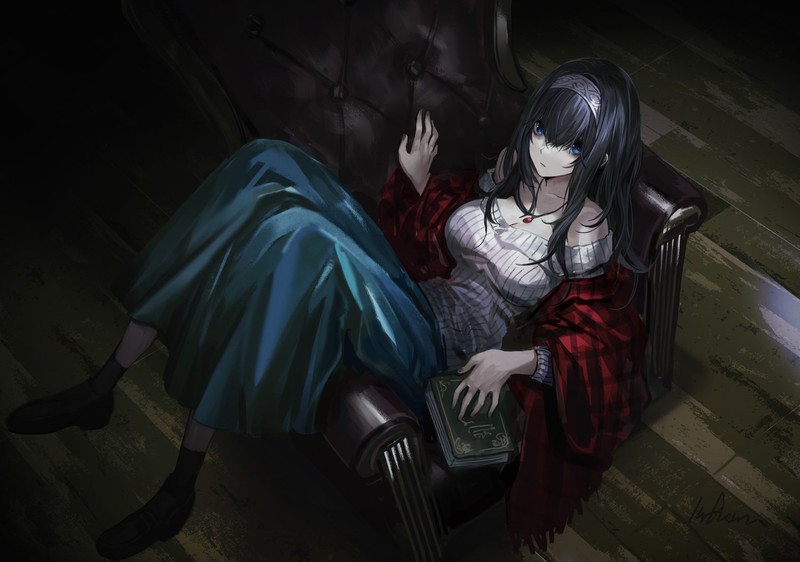 这组壁纸太绝了！少女前线+少女与战车的二次元少女高清图包