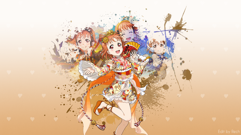 LoveLive!Sunshine!! 彩色系二次元少女高清壁纸