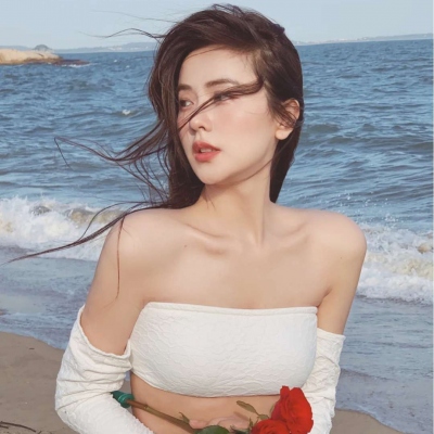 ins风超美女生正脸头像合集（10张）