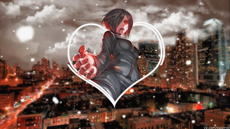 《东京喰种董香高清壁纸 画中画风格超绝》