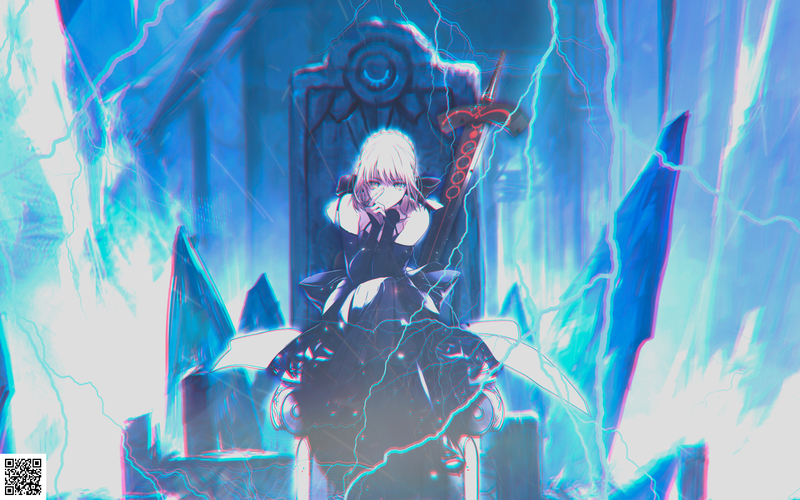 阿尔托莉雅 Alter 等型月女角色壁纸合集