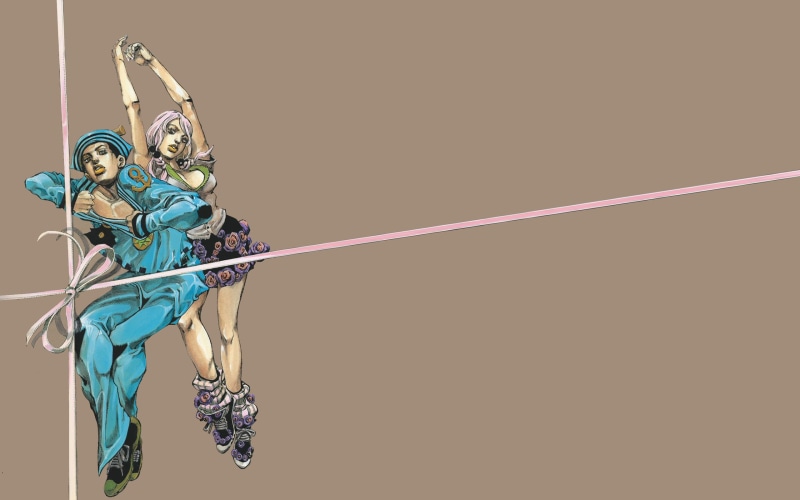 《JOJO的奇妙冒险 乔乔福音》高清壁纸合集 荒木飞吕彦 东方定助 广濑康穗