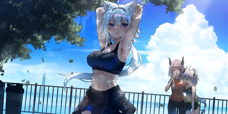 少女前线&崩坏3二次元少女数字绘合集 高清壁纸头像