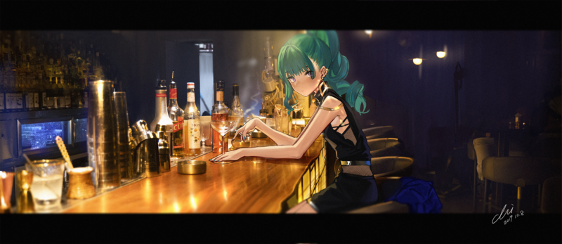 绝美的二次元少女插画壁纸合集