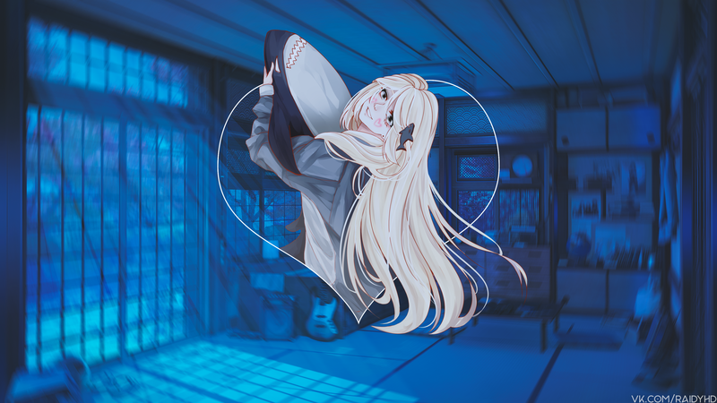 多款动漫少女 画中画高清壁纸