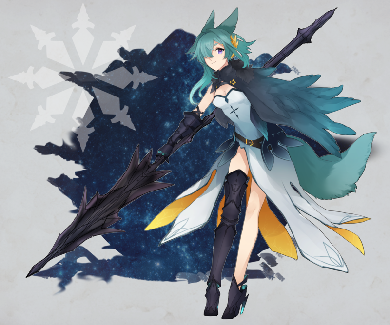 Pixiv Fantasia同人插画合集 少女与幻想武器登场