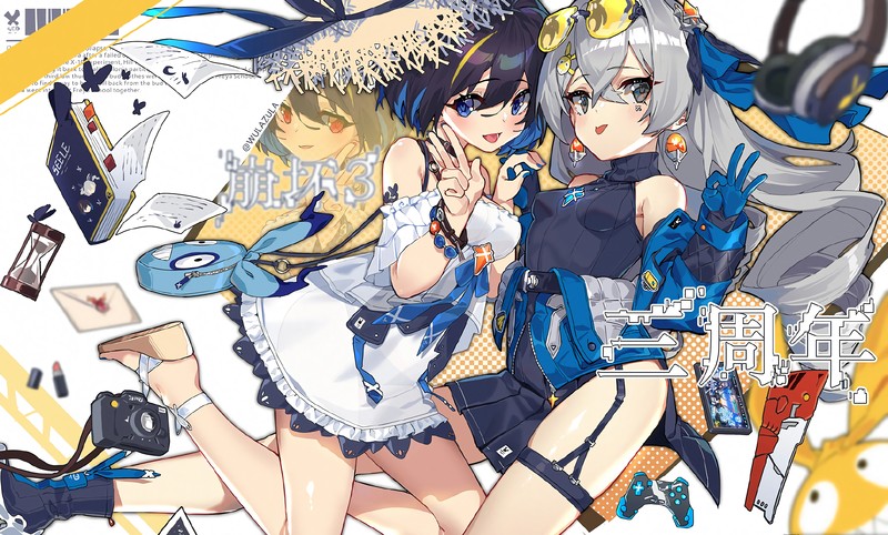 超绝二次元少女手绘壁纸合集