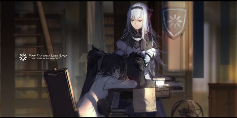 Pixiv Fantasia二次元美少女壁纸合集