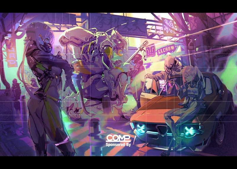 少女前线二次元少女插画合集