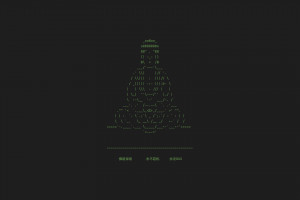 佛祖、昆虫、代码、ASCII艺术 | 1920x1080壁纸