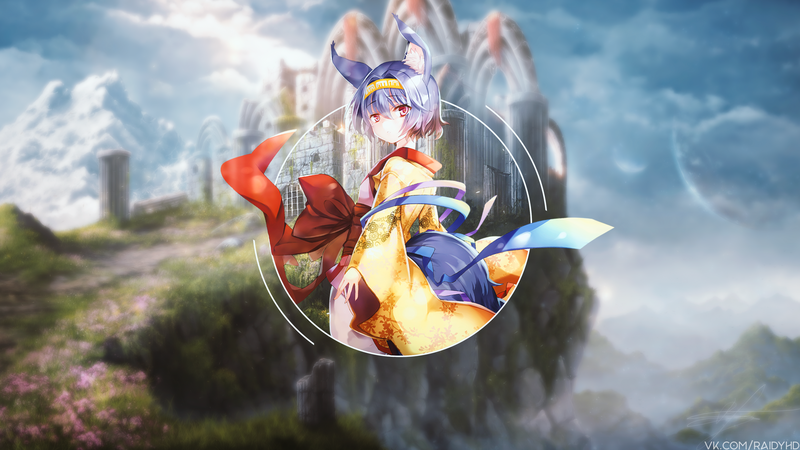 游戏人生动漫少女画中画高清壁纸