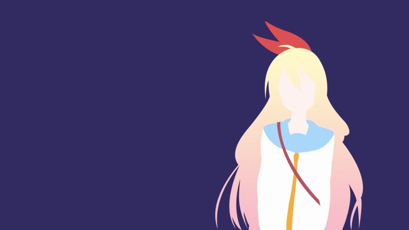 《伪恋》校服美少女壁纸合集 蓝调背景超吸睛