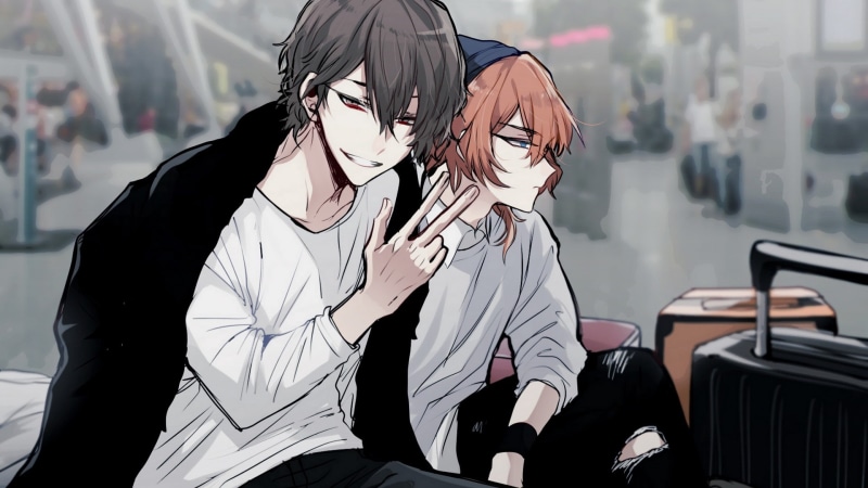 文豪野犬 高清壁纸合集 中原中也与太宰治绝美同框