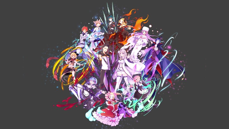 从零开始的异世界生活 动漫少女壁纸合集