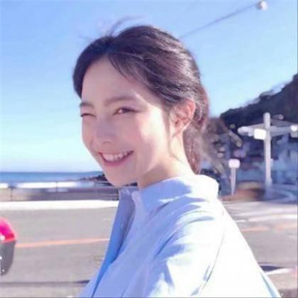 女生海边真人头像合集 共14张