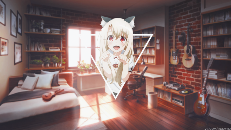 这份壁纸合集太绝了！画中画二次元少女高清壁纸盘点