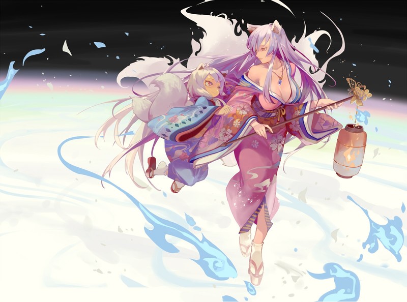 兽耳少女和风穿搭壁纸合集