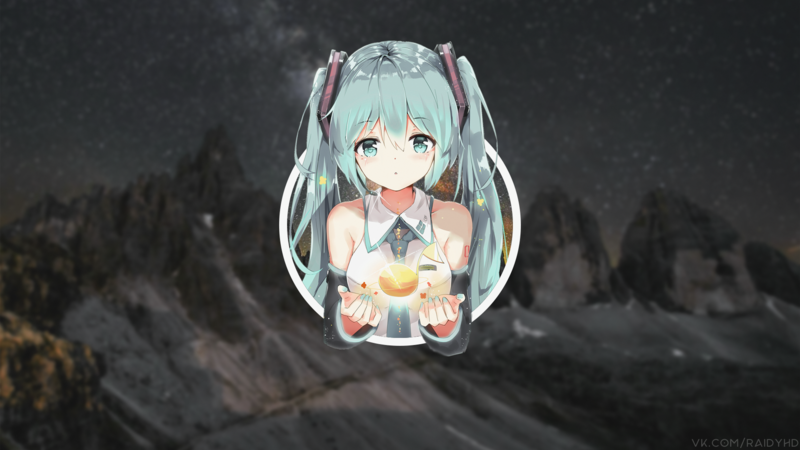 初音未来画中画高清壁纸