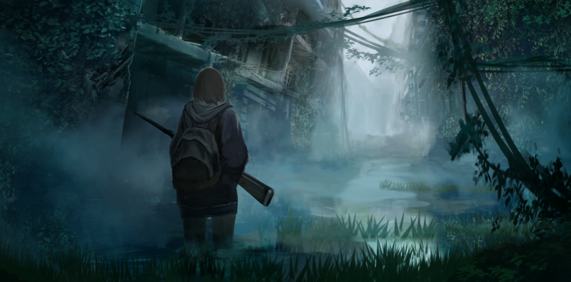 这组二次元少女数字画作壁纸合集