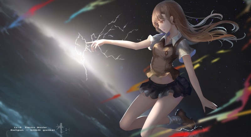炮姐高清壁纸！超电磁炮美少女合集